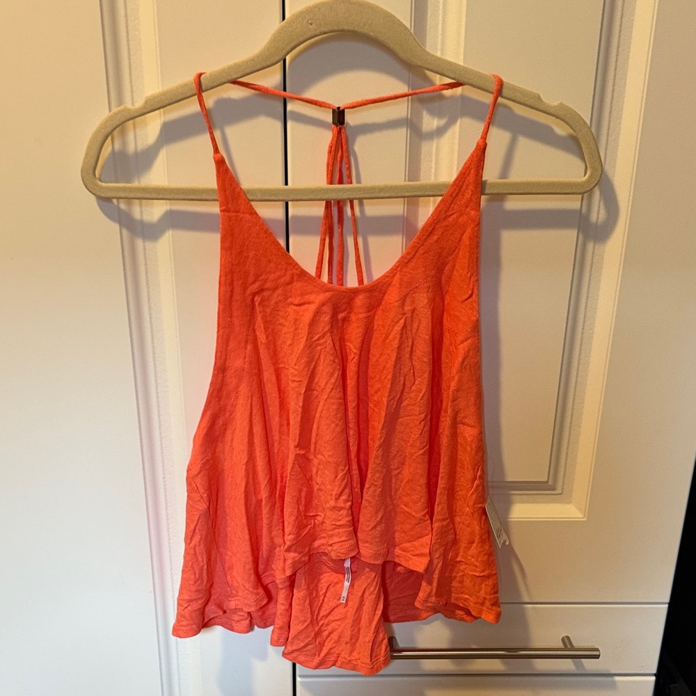 Vibrant Pink/Orange Women's Camisole Top